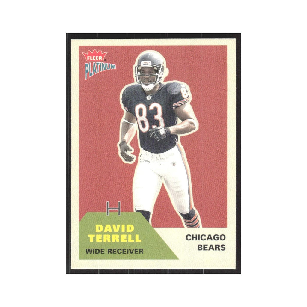 2002 Fleer Platinum David Terrell Bears #9