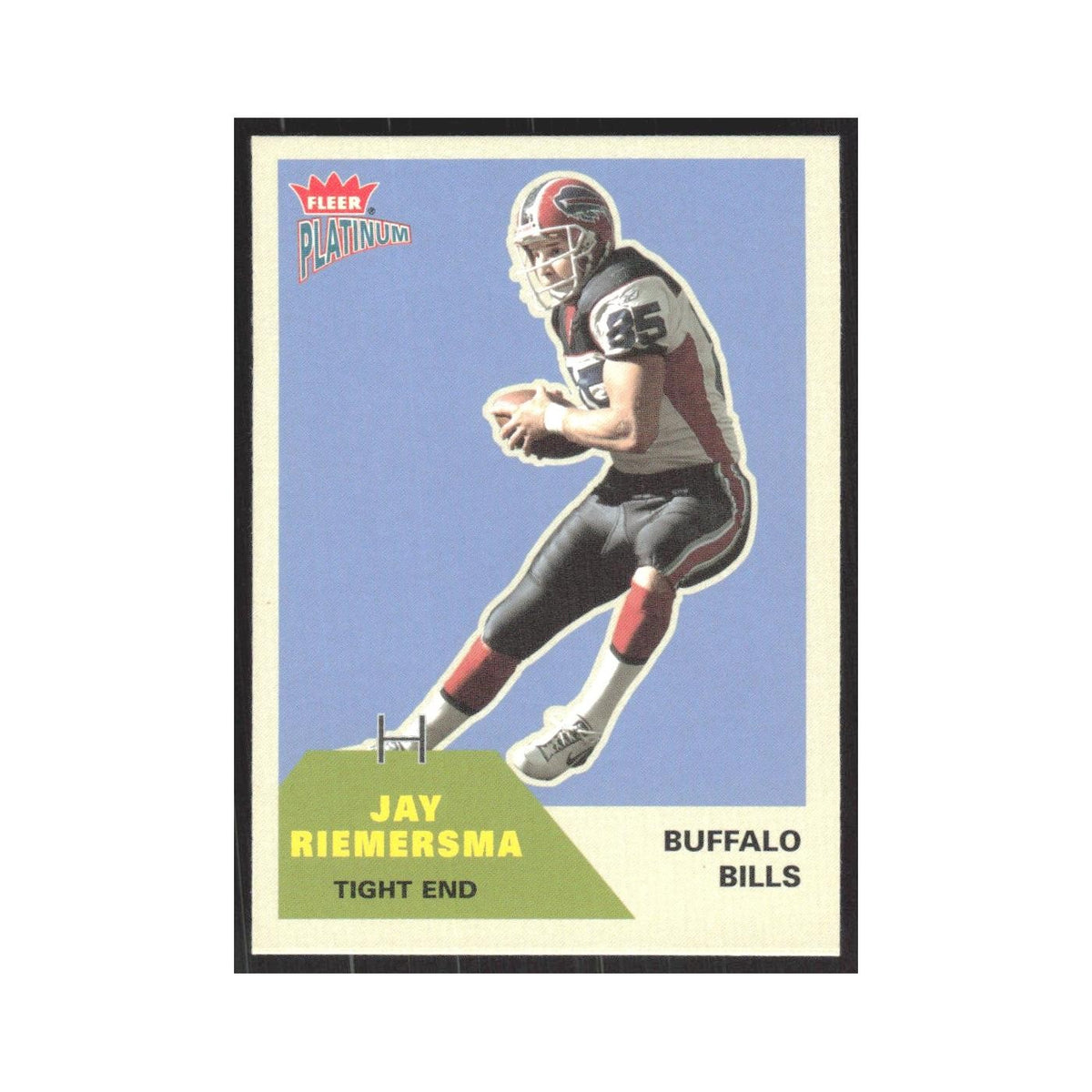 2002 Fleer Platinum Jay Riemersma Bills #22