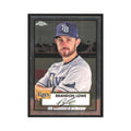 2021 Topps Chrome Brandon Lowe Rays #326