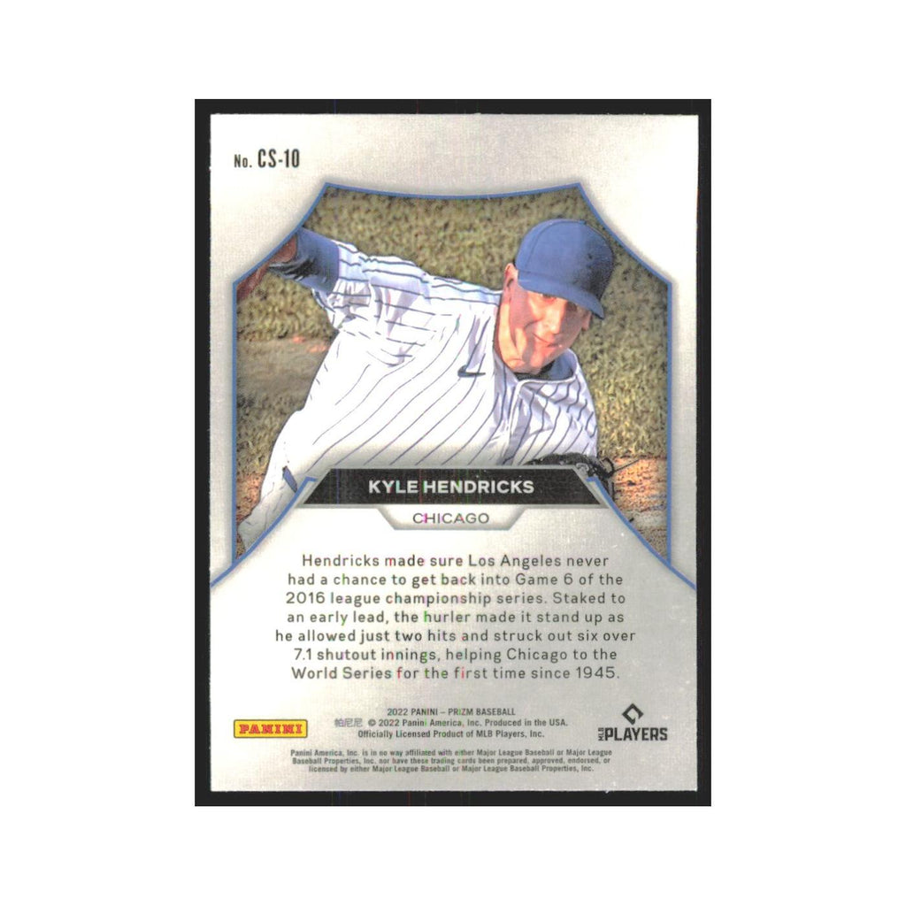 2022 Panini Prizm Kyle Hendricks Cubs #CS-10