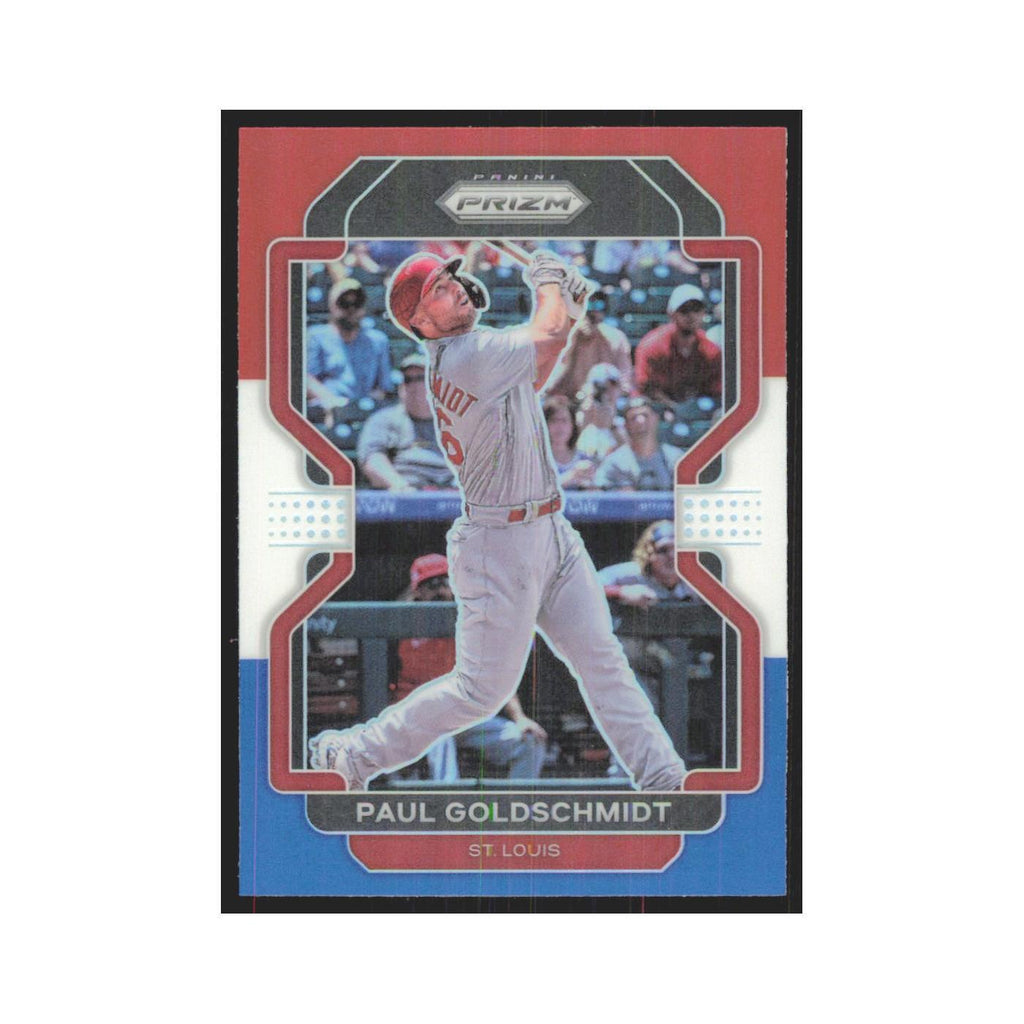 2022 Panini Prizm Red White & Blue Paul Goldschmidt Cardinals #131