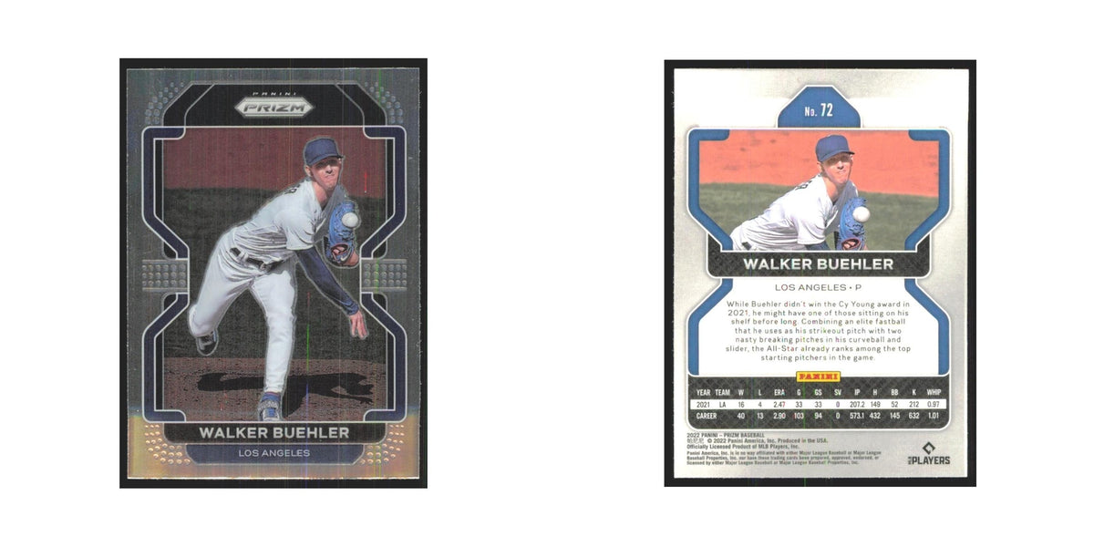 2022 Panini Prizm Walker Buehler Dodgers #72