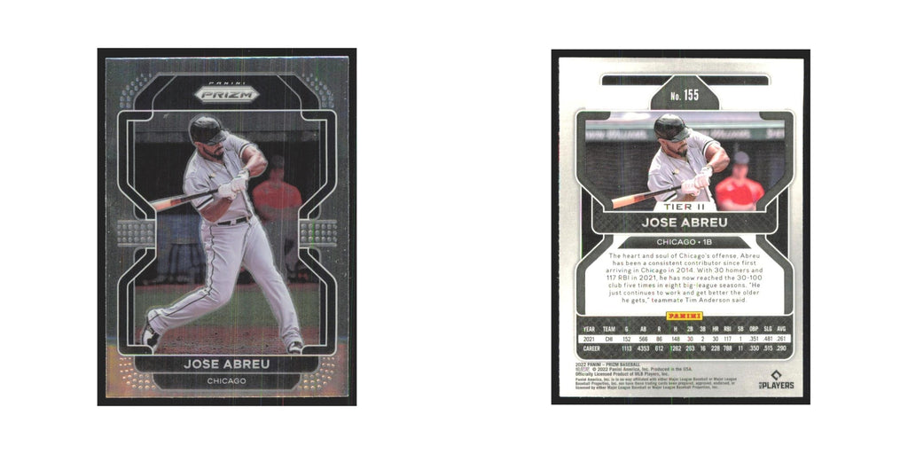 2022 Panini Prizm Jose Abreu White Sox #155