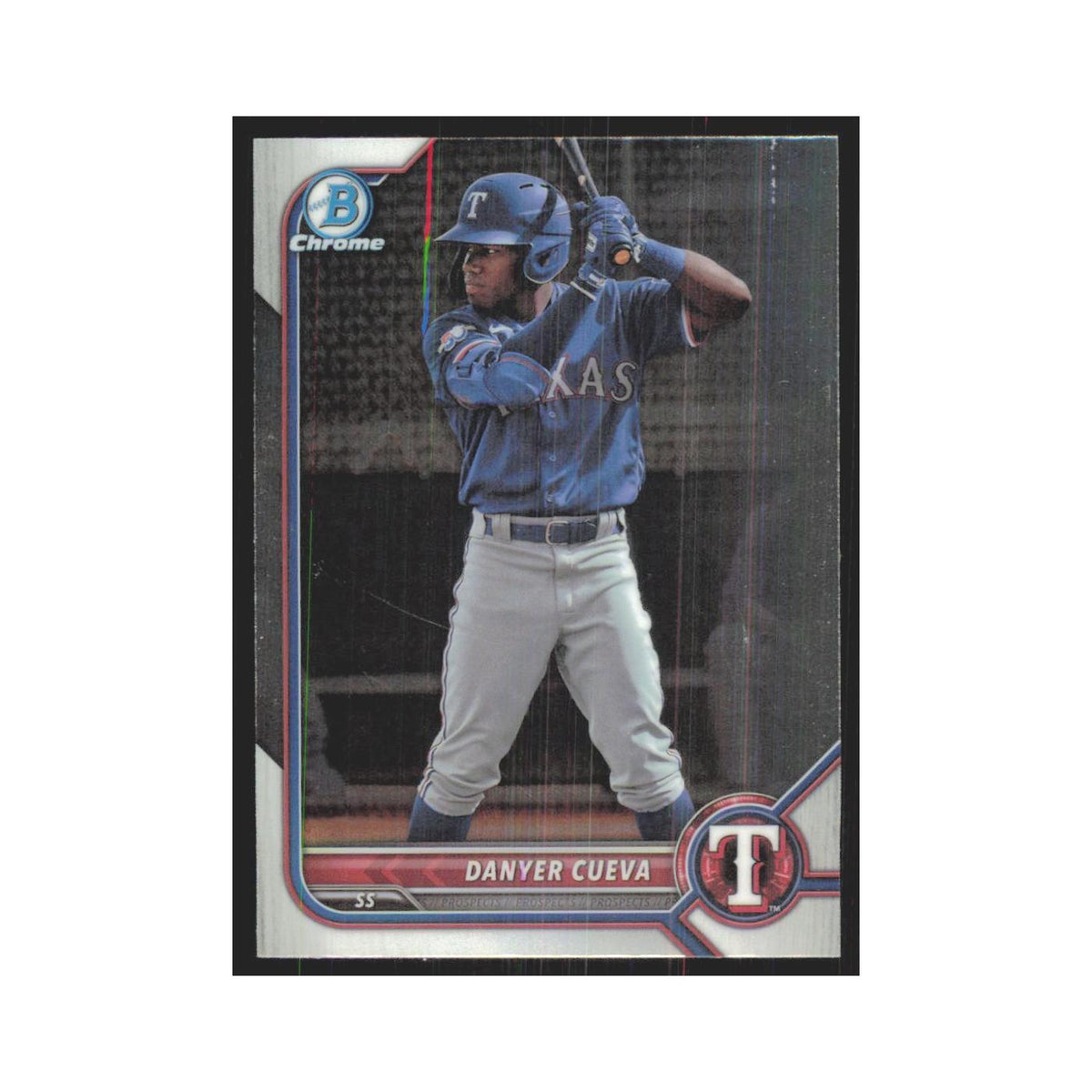 2022 Bowman Draft Chrome Danyer Cueva Rangers #BDC-148