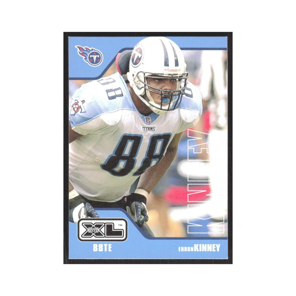 2002 Upper Deck XL Erron Kinney Titans #468