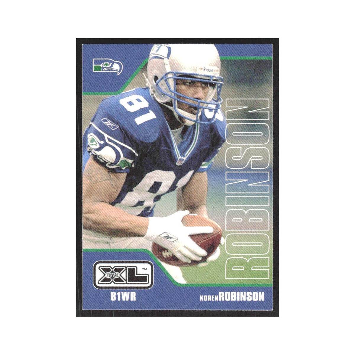 2002 Upper Deck XL Koren Robinson Seahawks #420