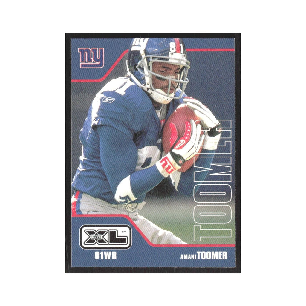 2002 Upper Deck XL Amani Toomer Giants #297