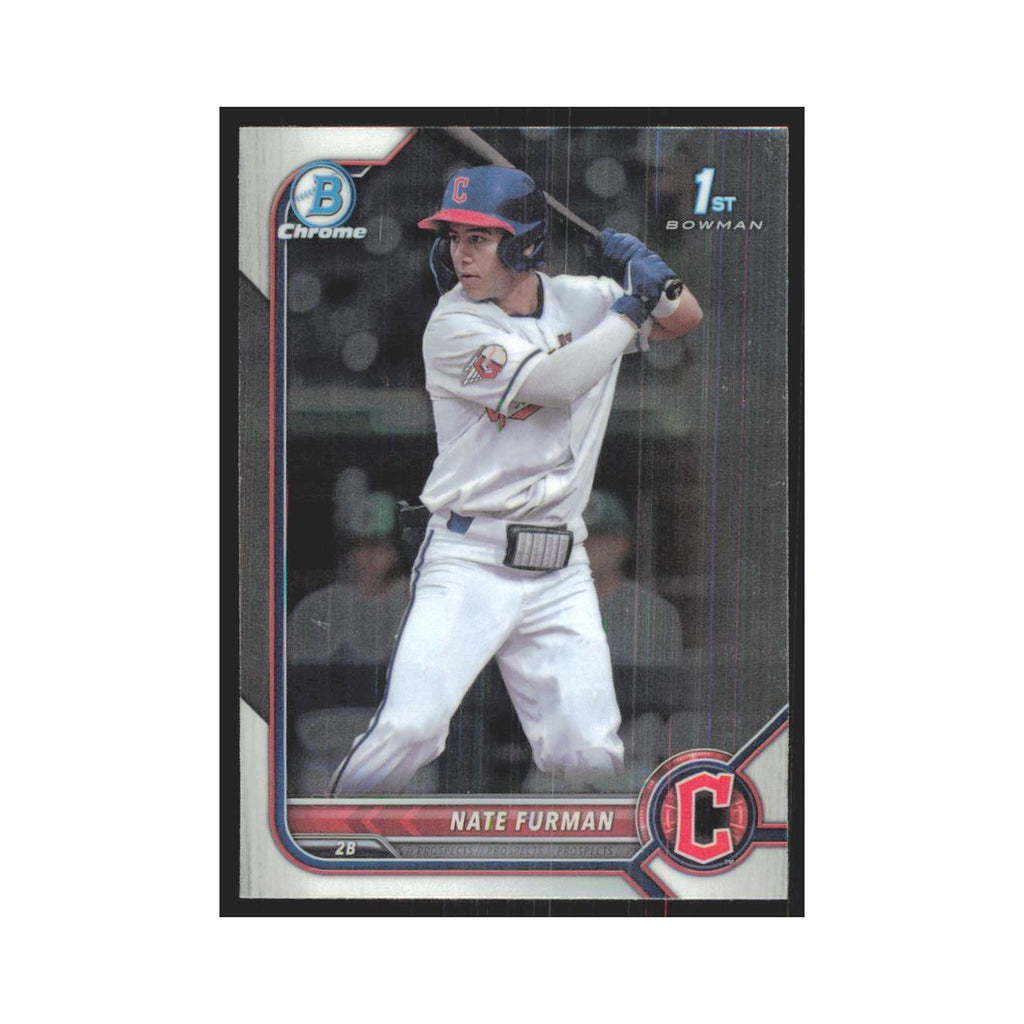 2023 Bowman Draft Chrome Nate Furman Guardians #BDC-182