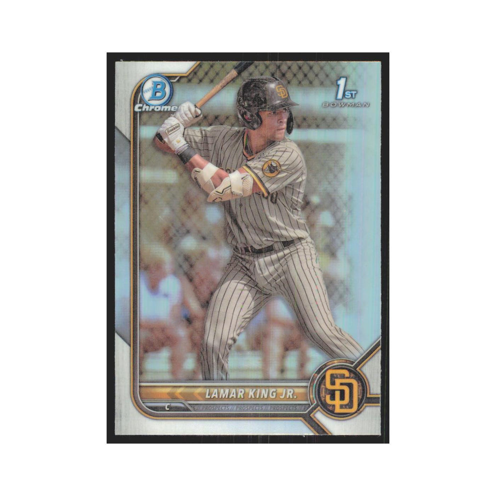 2023 Bowman Draft Chrome Lamar King Jr. Padres #BDC-143