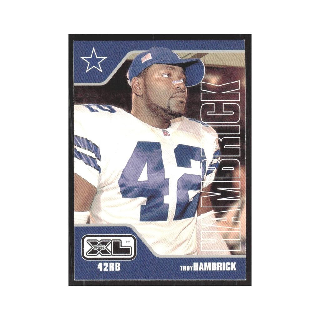 2002 Upper Deck XL Troy Hambrick Cowboys #145