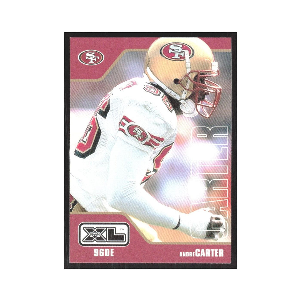 2002 Upper Deck XL Andre Carter 49ers #397
