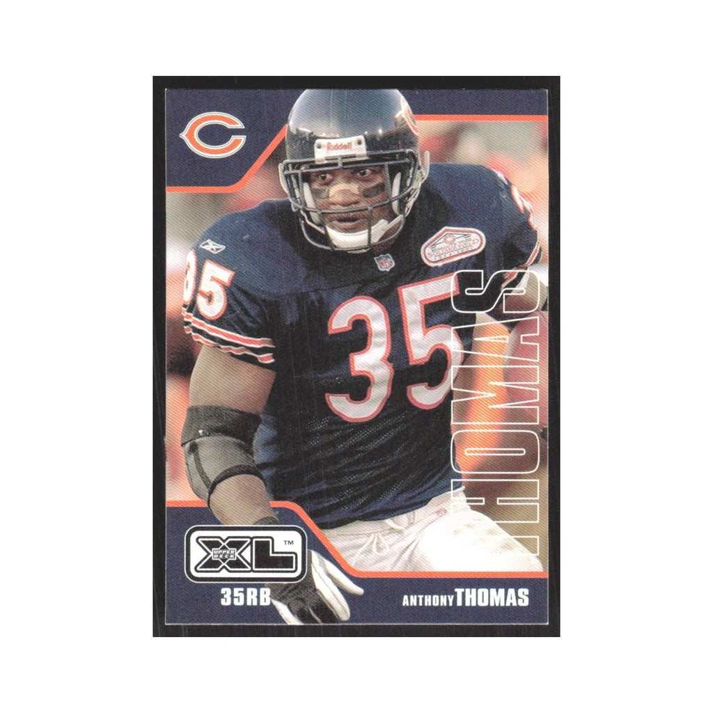 2002 Upper Deck XL Anthony Thomas Bears #82