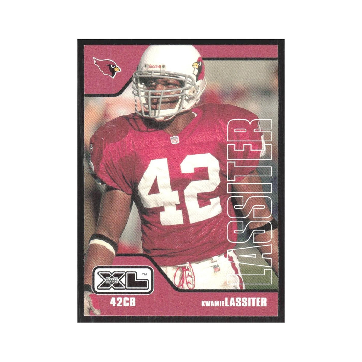 2002 Upper Deck XL Kwamie Lassiter Cardinals #6