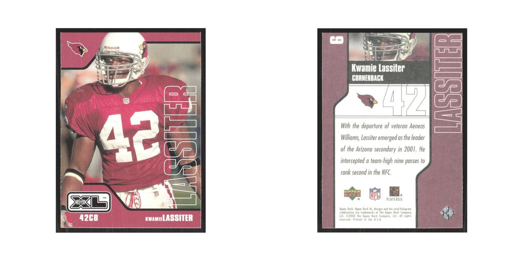 2002 Upper Deck XL Kwamie Lassiter Cardinals #6