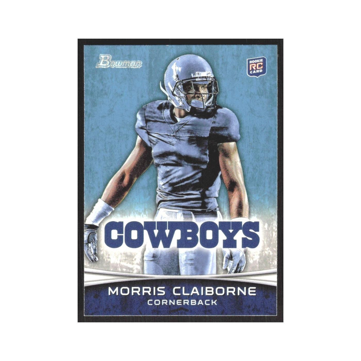 2012 Bowman Morris Claiborne RC Cowboys #160