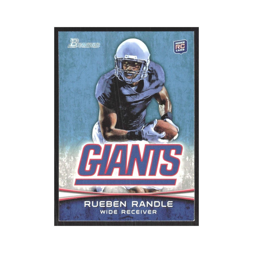 2012 Bowman Rueben Randle RC Giants #182