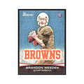 2012 Bowman Brandon Weeden RC Browns #161