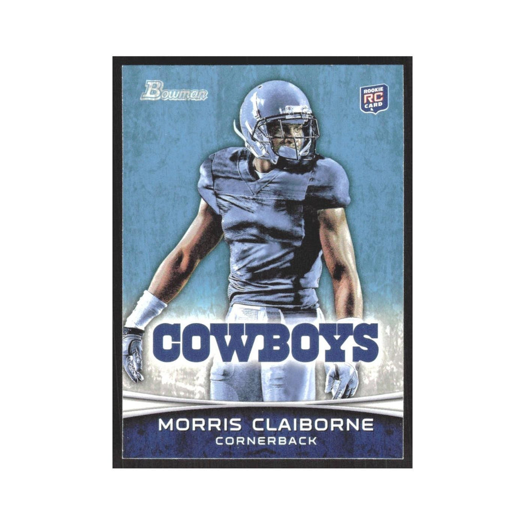 2012 Bowman Morris Claiborne RC Cowboys #160