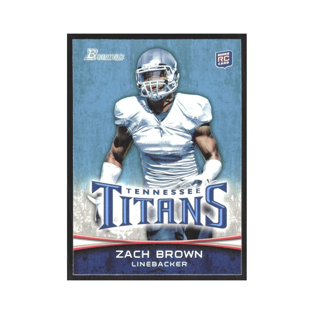 2012 Bowman Zach Brown RC Titans #122