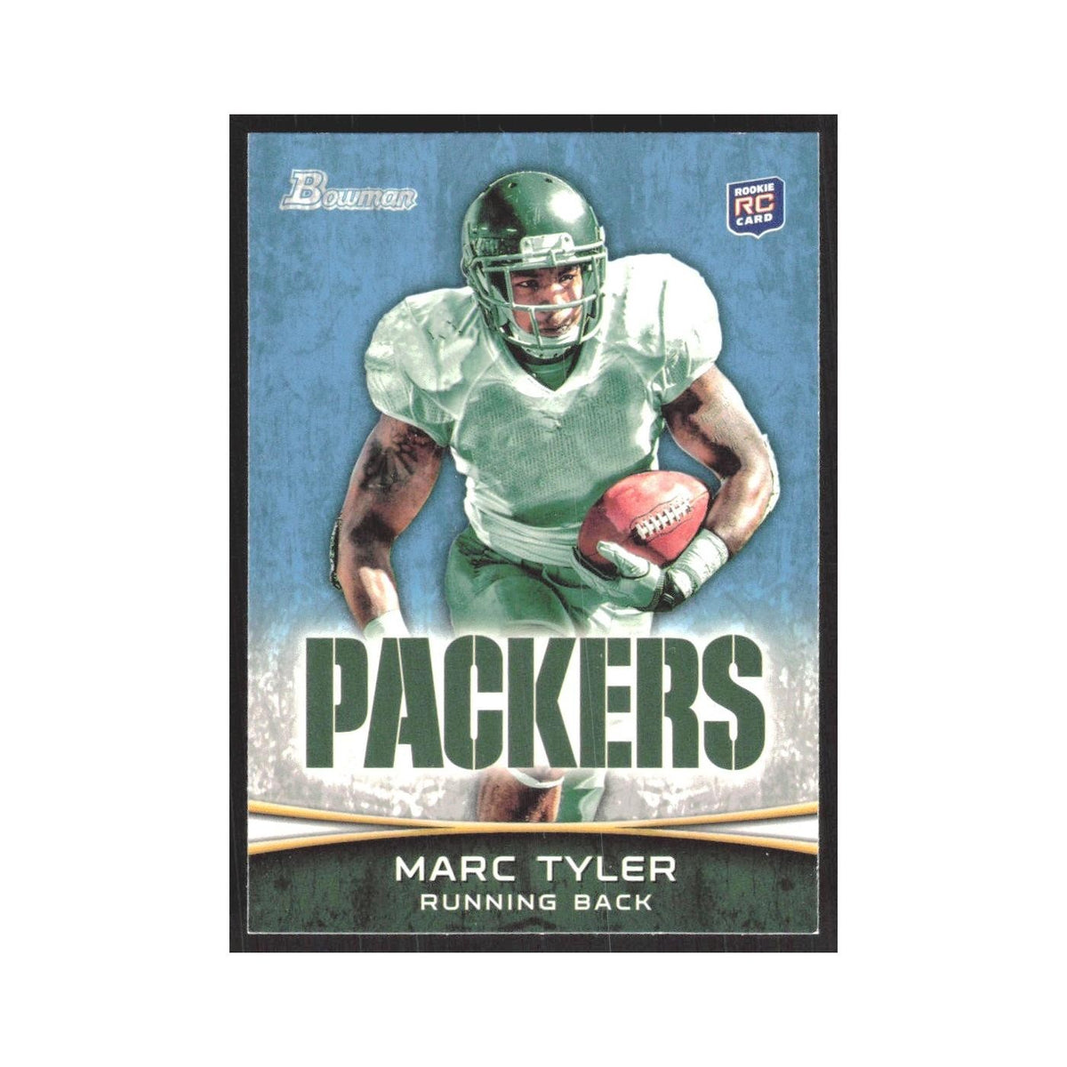 2012 Bowman Marc Tyler RC Packers #162