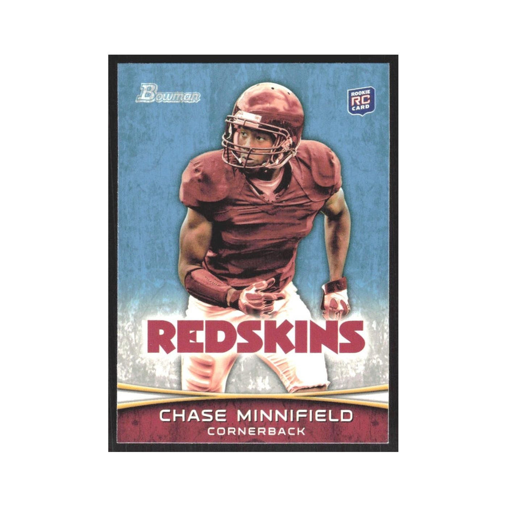 2012 Bowman Chase Minnifield RC Redskins #146