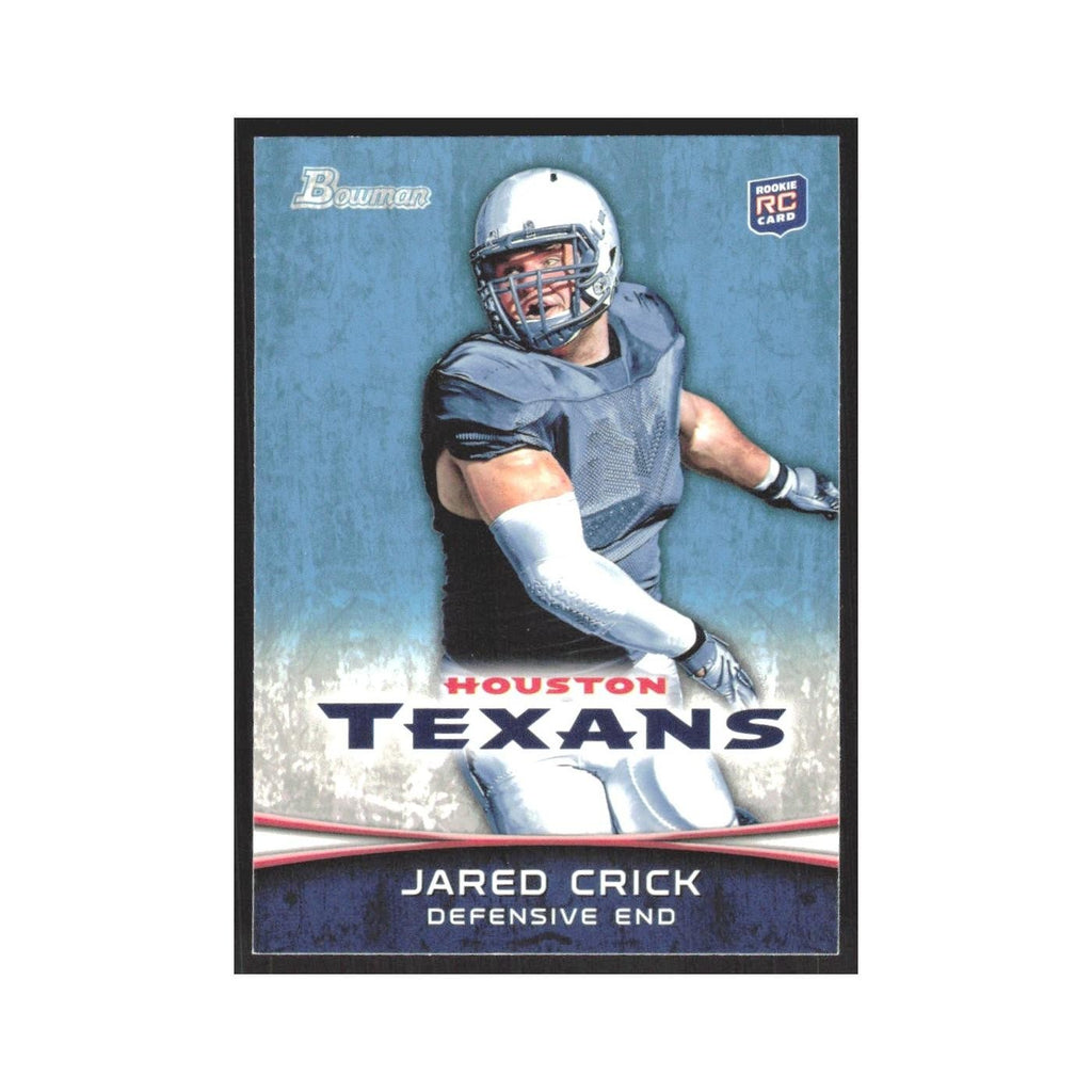 2012 Bowman Jared Crick RC Texans #144