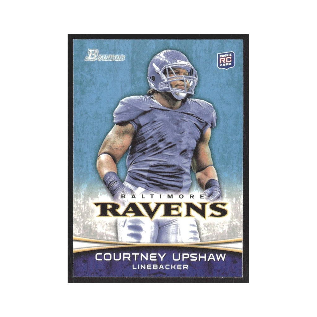 2012 Bowman Courtney Upshaw RC Ravens #134