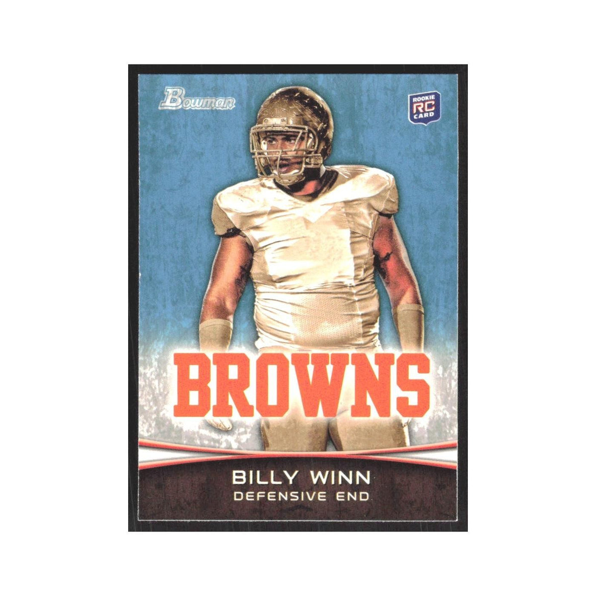 2012 Bowman Billy Winn RC Browns #175