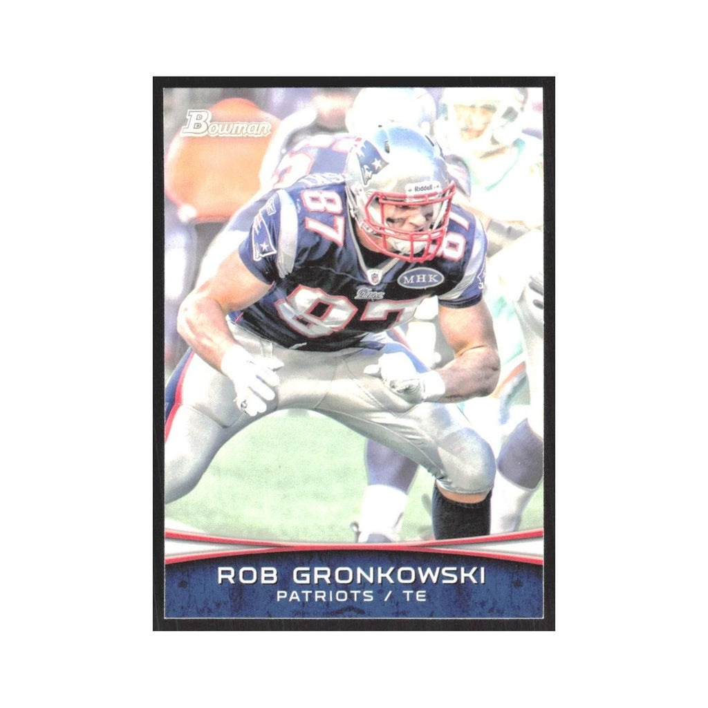 2012 Bowman Rob Gronkowski Patriots #69