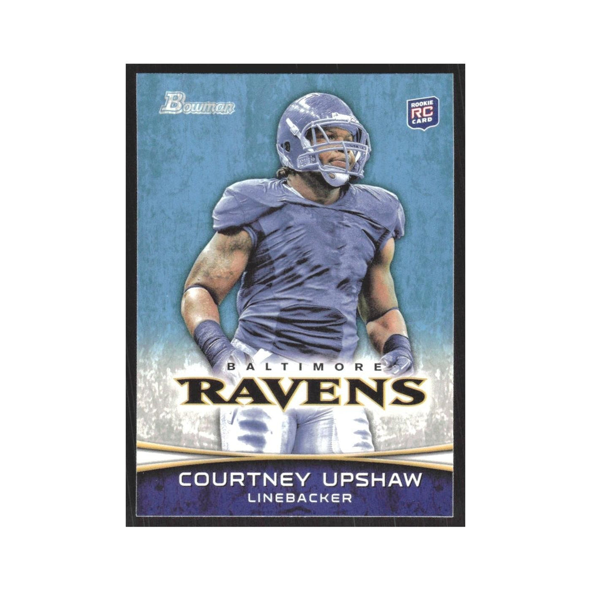 2012 Bowman Courtney Upshaw RC Ravens #134