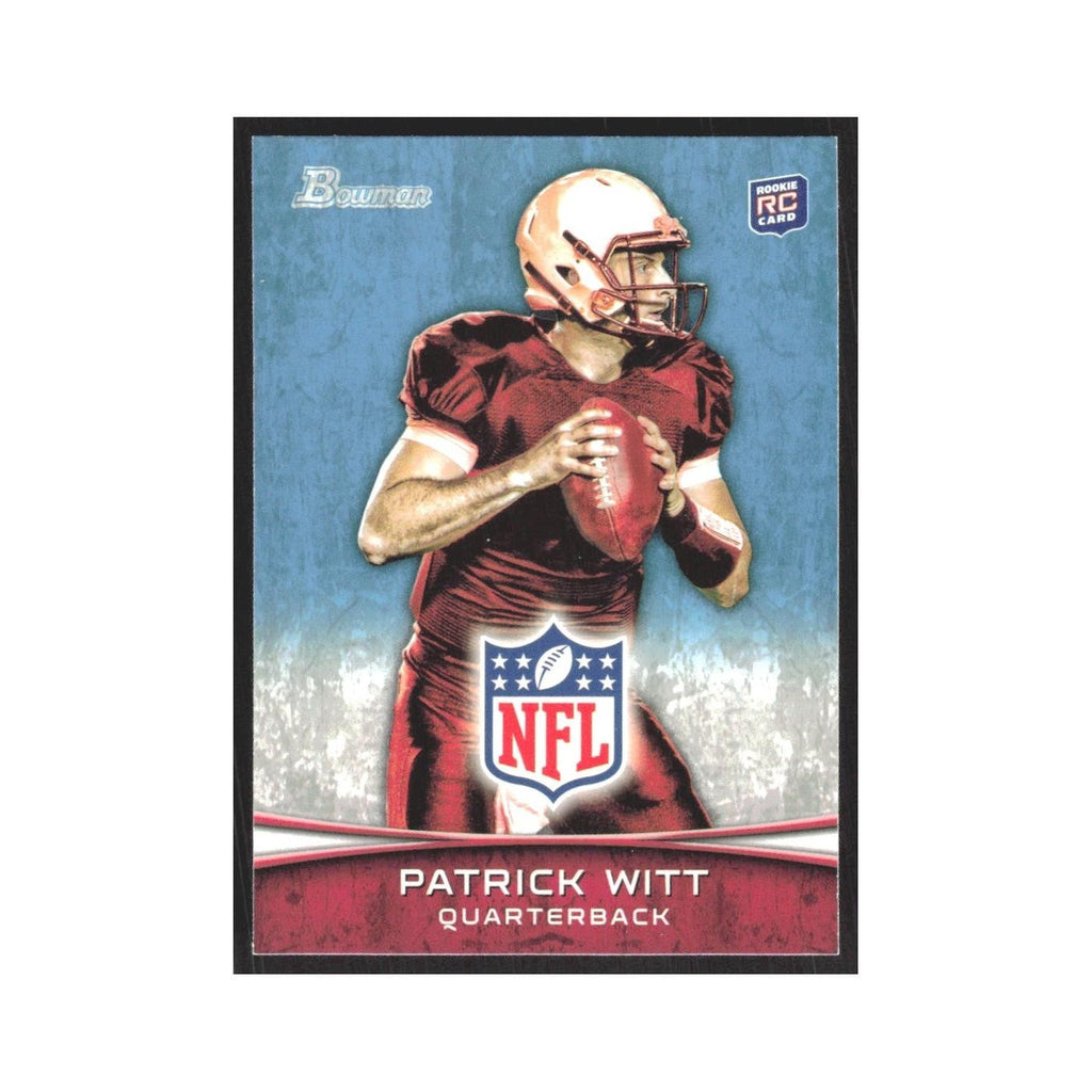 2012 Bowman Patrick Witt RC Yale Bulldogs #135