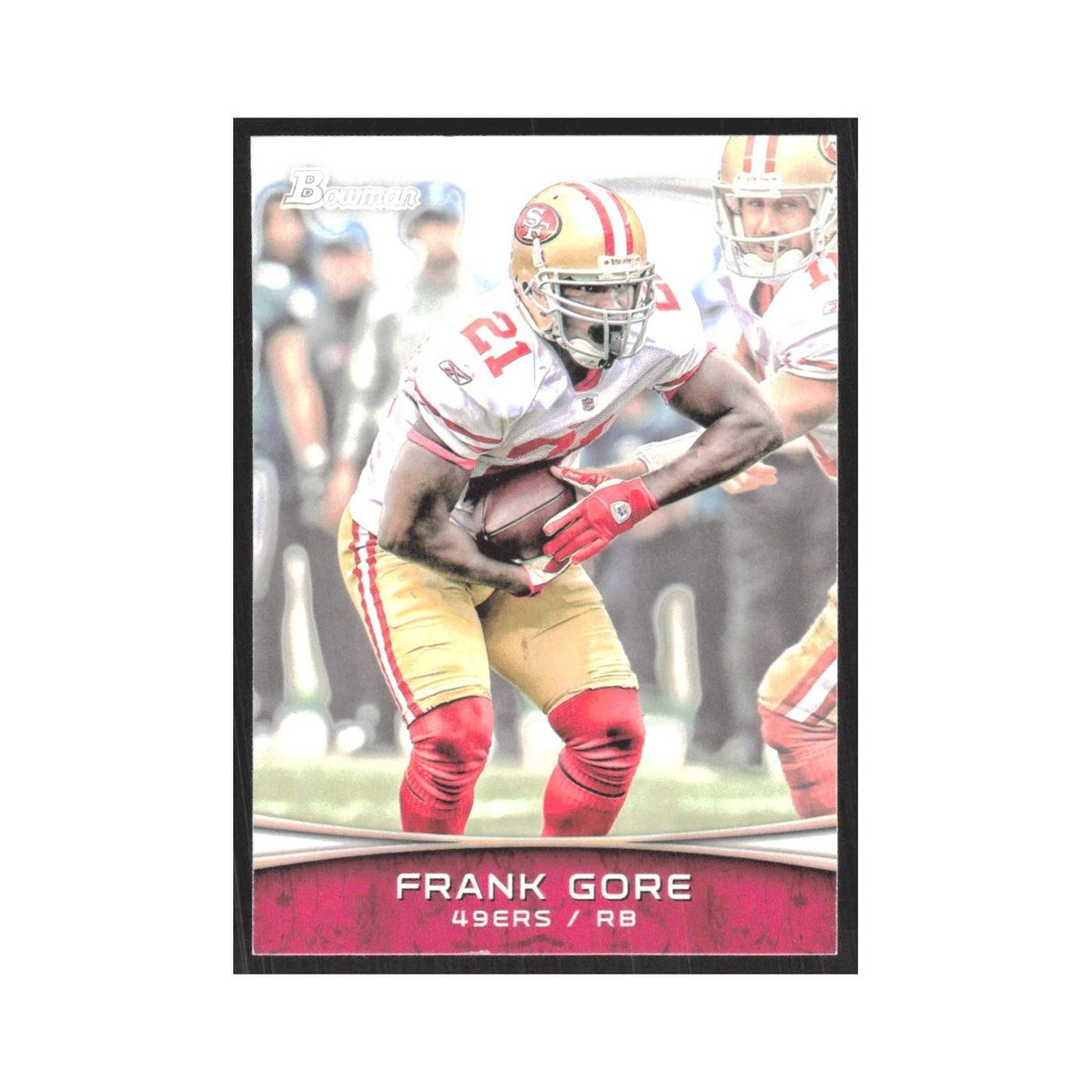 2012 Bowman Frank Gore 49ers #17