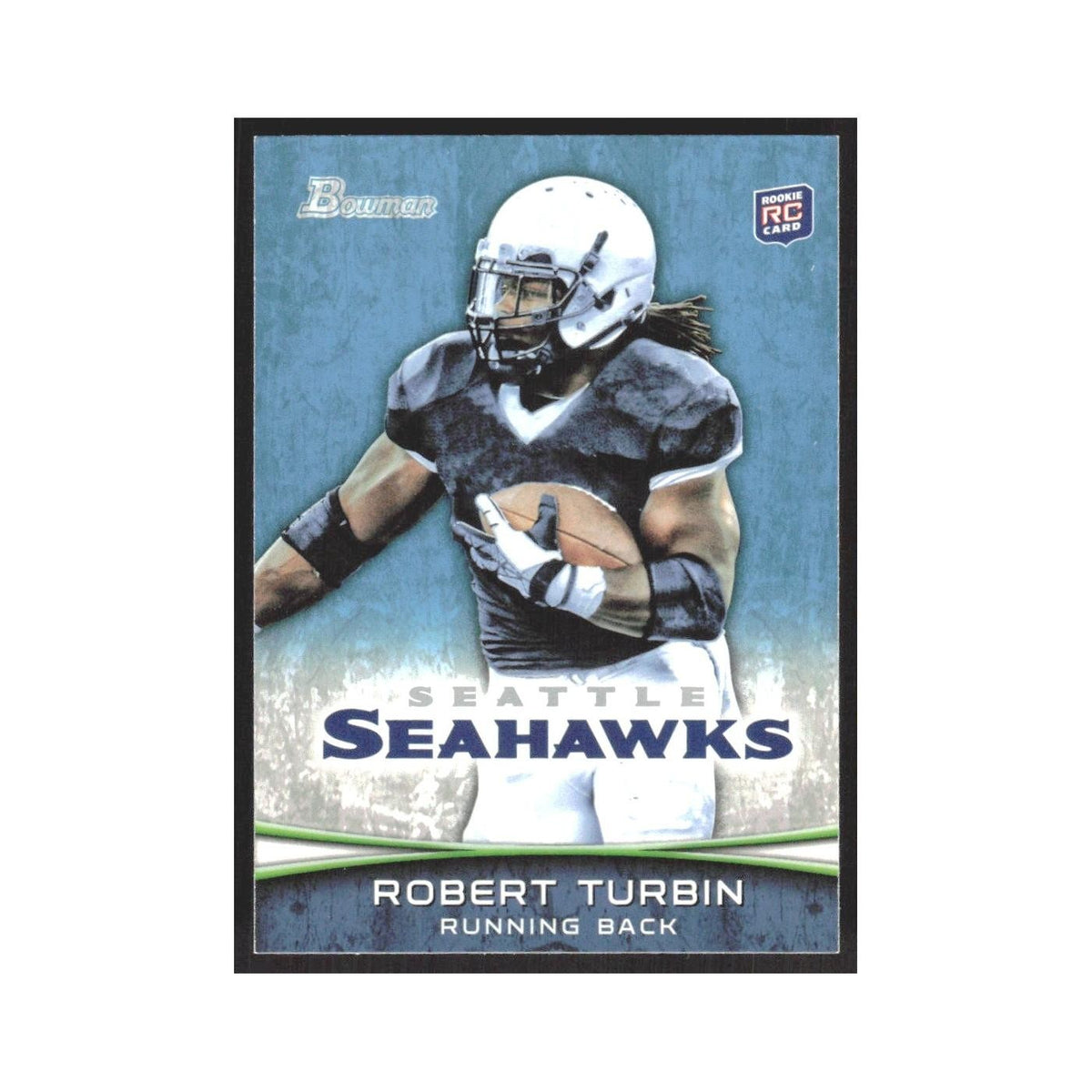 2012 Bowman Robert Turbin RC Seahawks #119