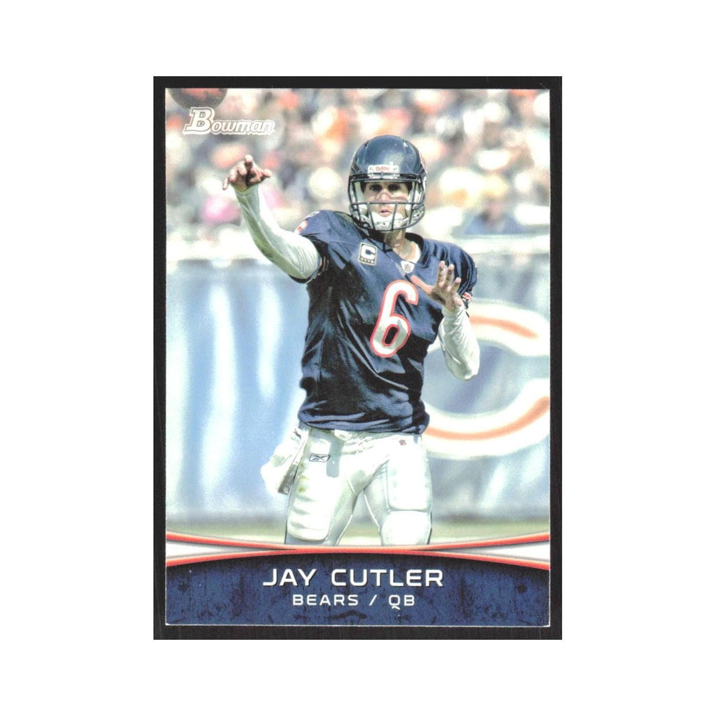 2012 Bowman Jay Cutler Bears #52