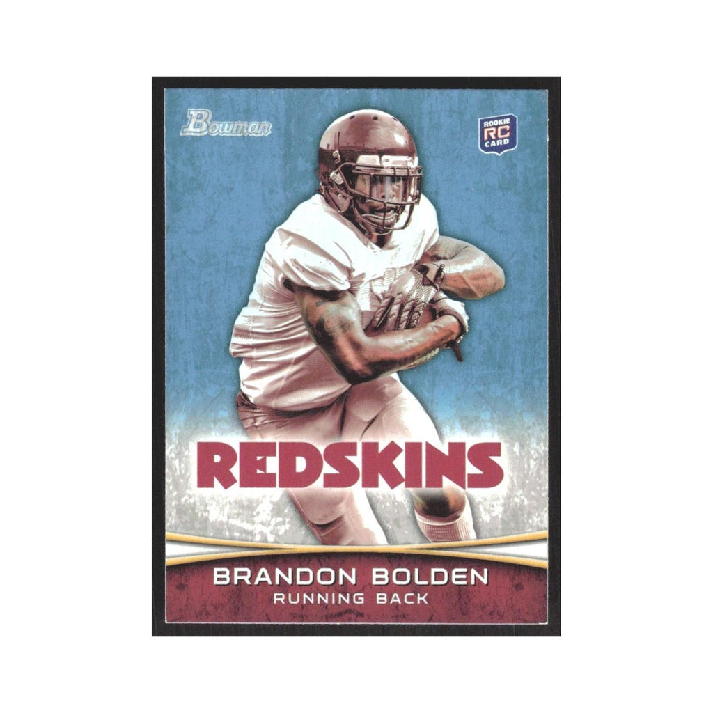 2012 Bowman Brandon Bolden RC Redskins #184