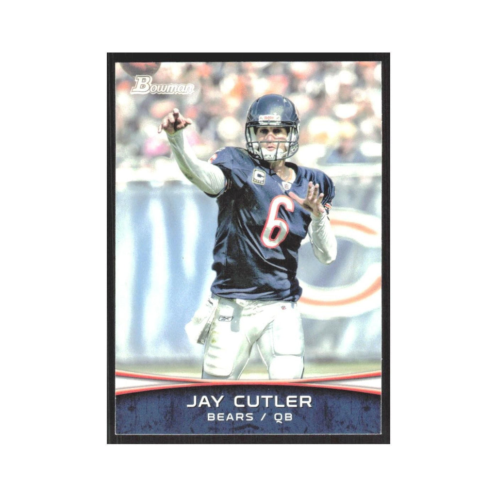 2012 Bowman Jay Cutler Bears #52
