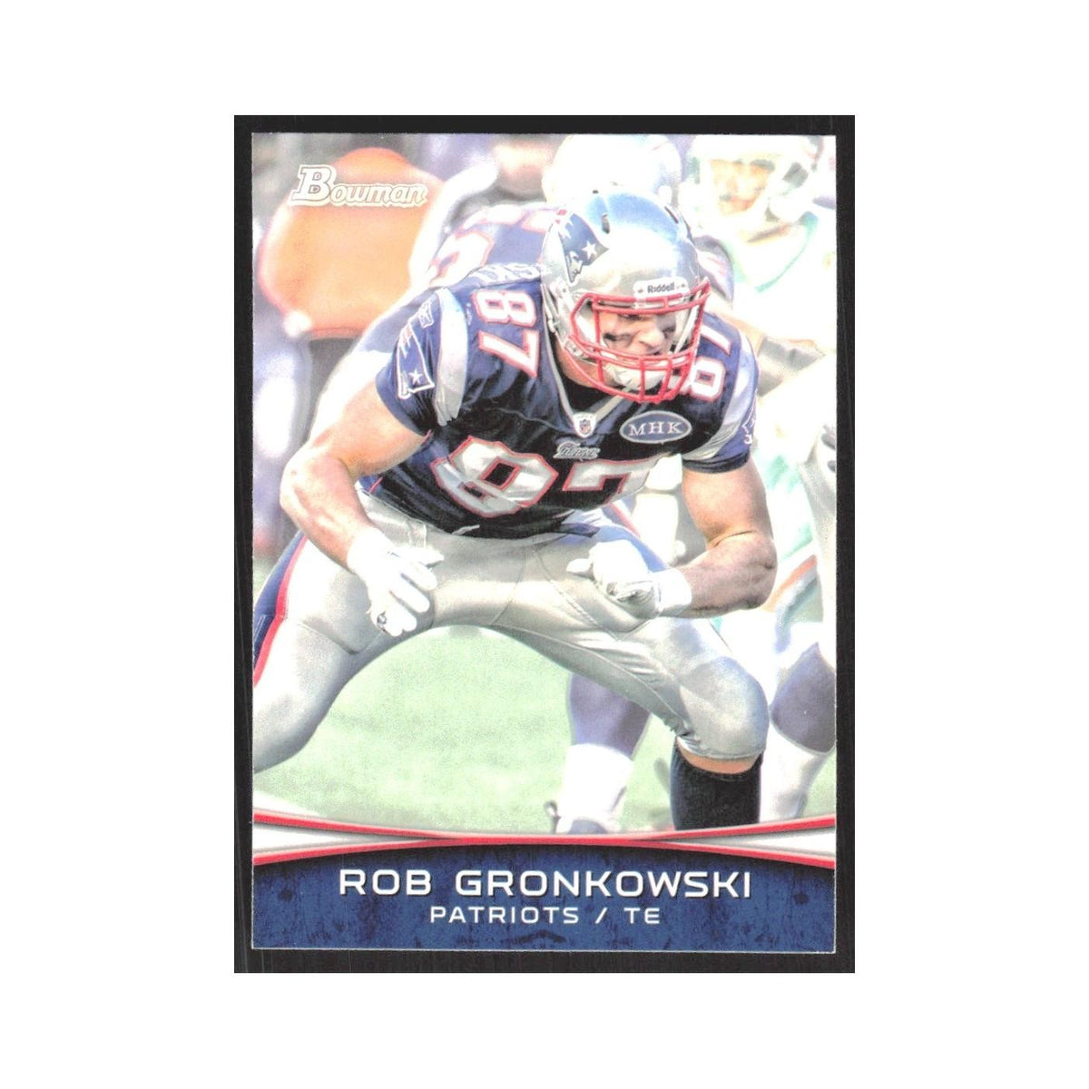 2012 Bowman Rob Gronkowski Patriots #69