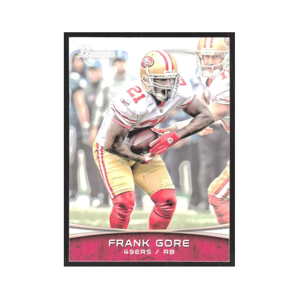 2012 Bowman FrankGore 49ers #17