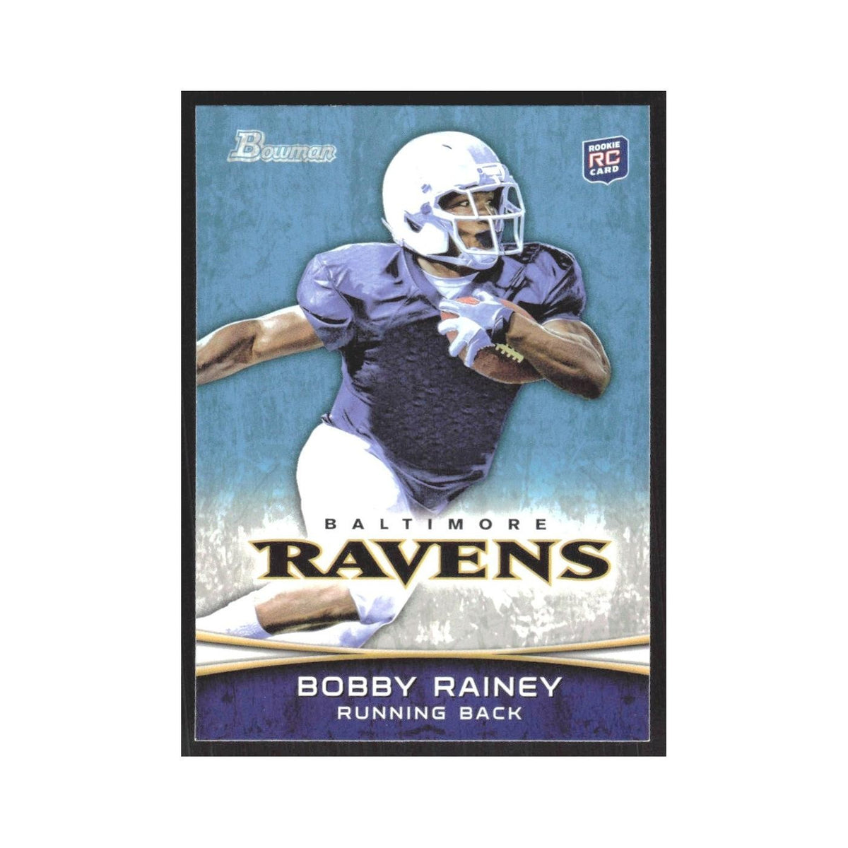 2012 Bowman Bobby Rainey RC Ravens #163