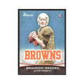 2012 Bowman Brandon Weeden RC Browns #161