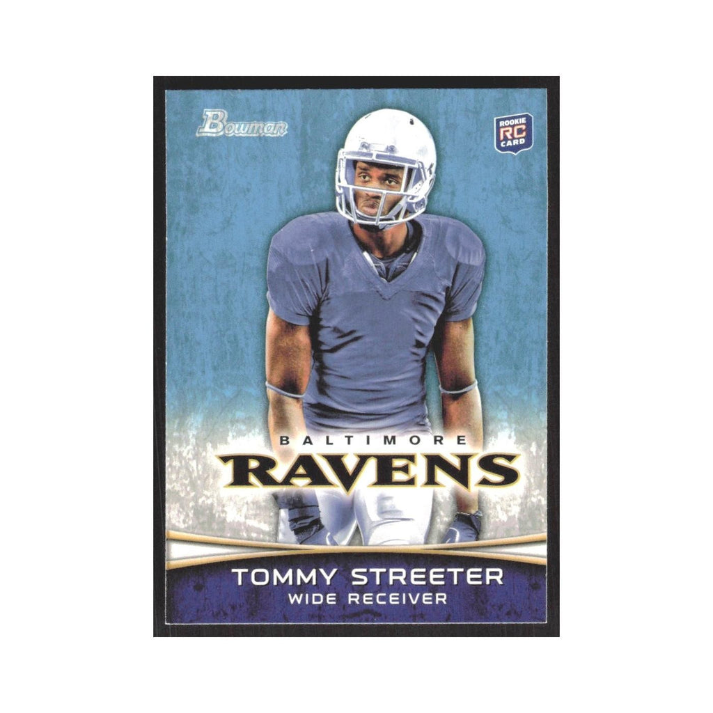 2012 Bowman Tommy Streeter RC Ravens #114