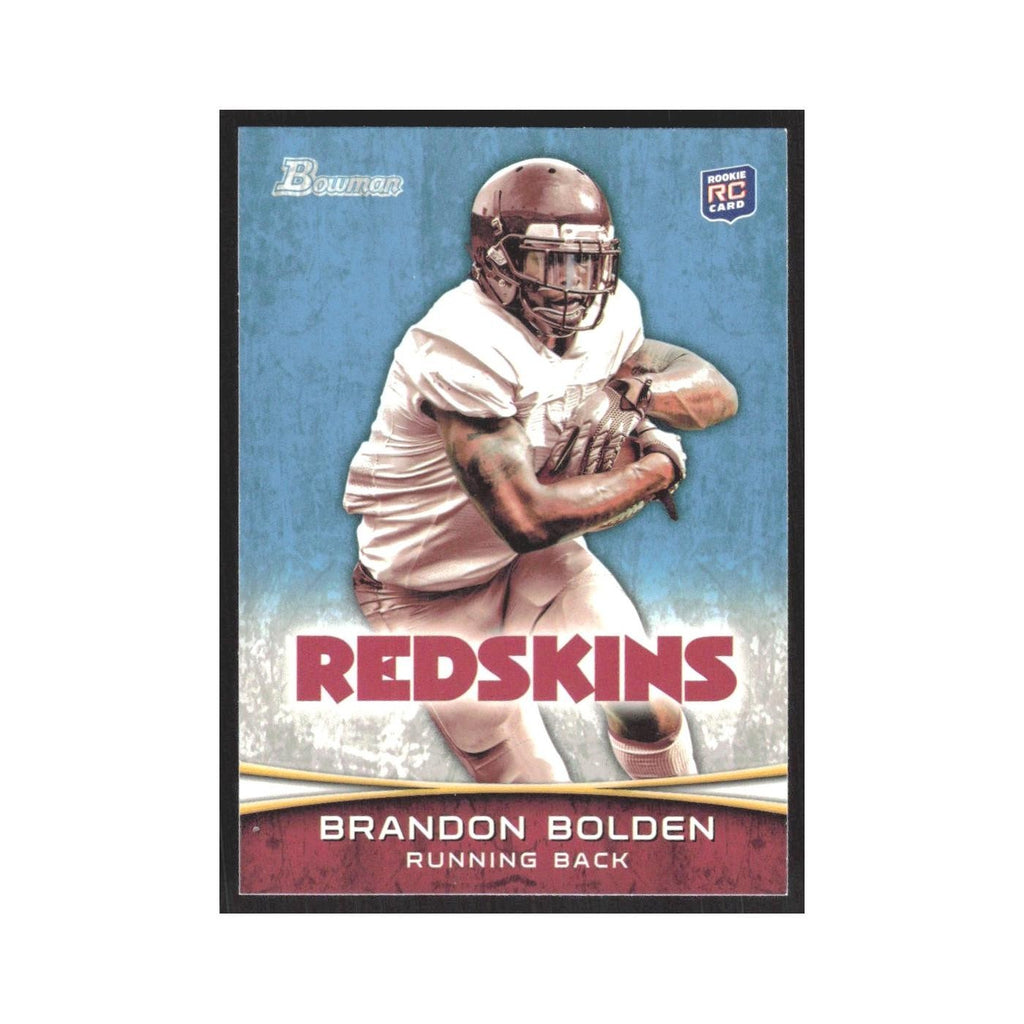 2012 Bowman Brandon Bolden RC Redskins #184