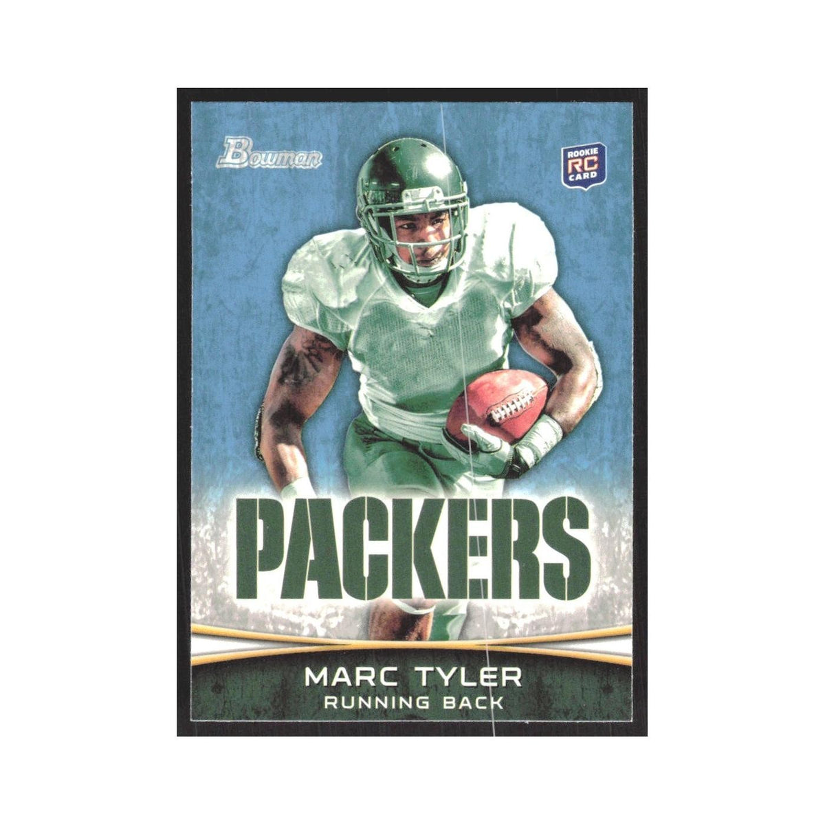 2012 Bowman Marc Tyler RC Packers #162