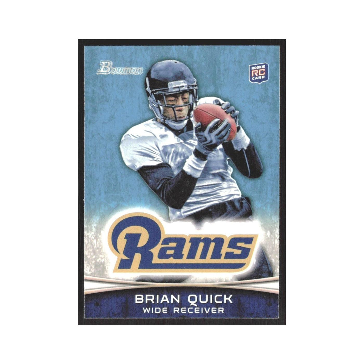 2012 Bowman Brian Quick RC St. Louis Rams #168