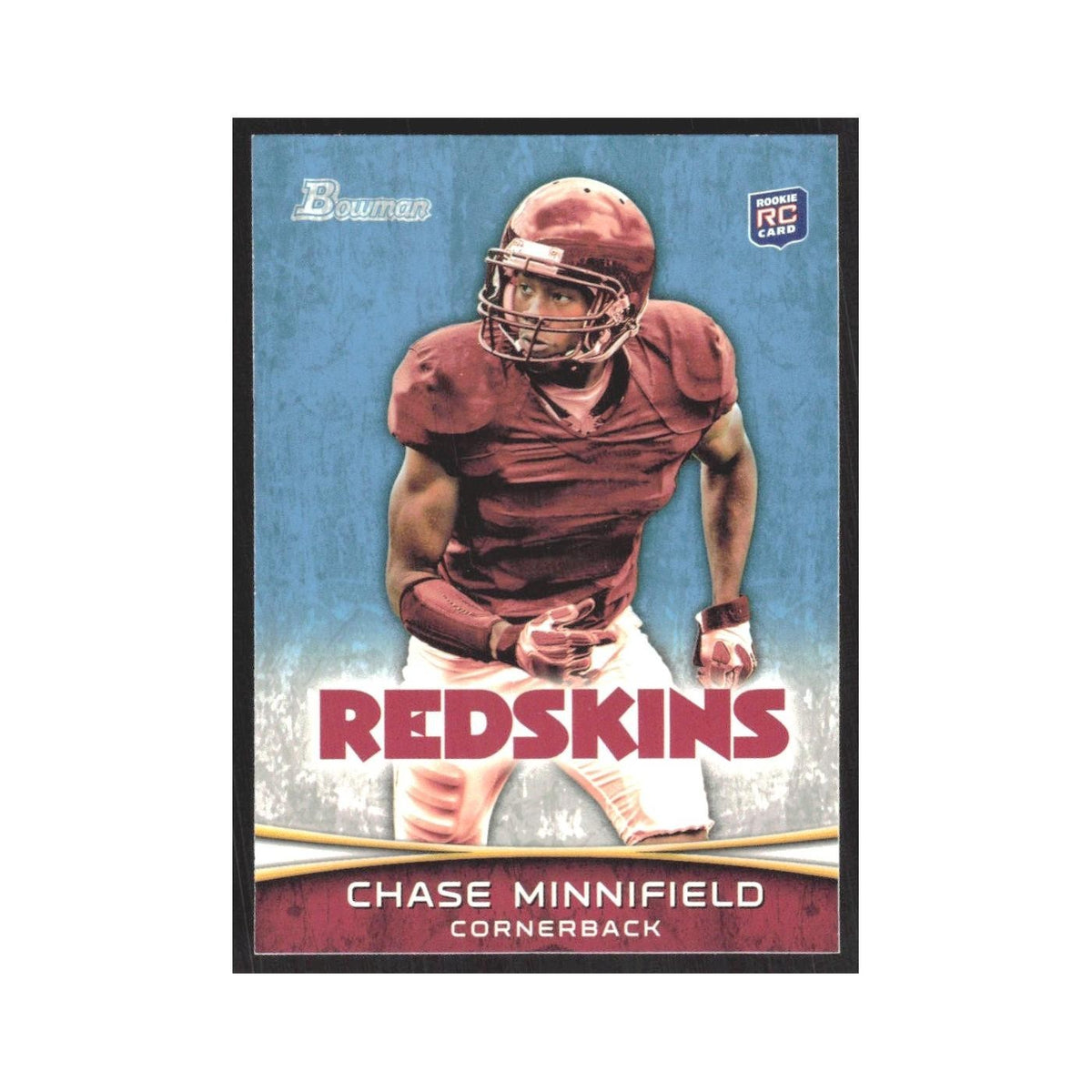 2012 Bowman Chase Minnifield RC Redskins #146