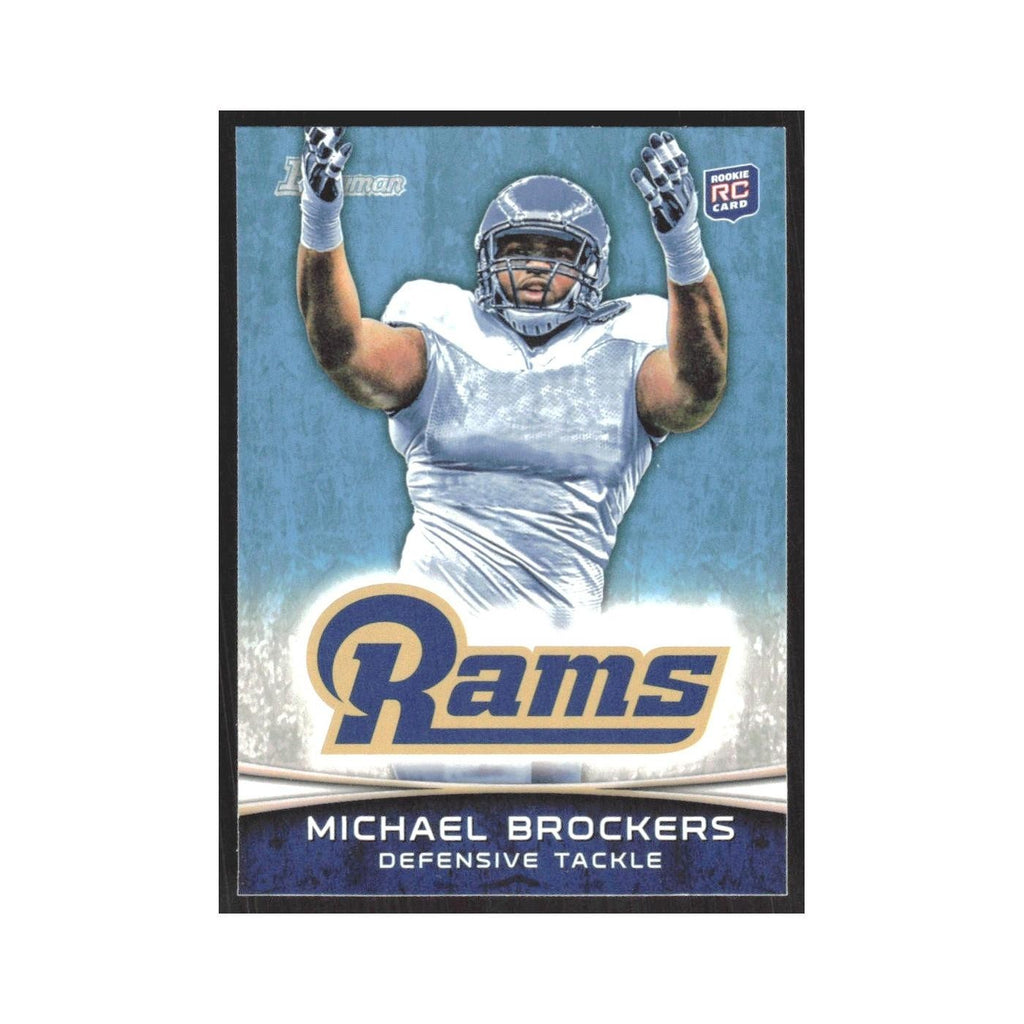 2012 Bowman Michael Brockers RC St. Louis Rams #157