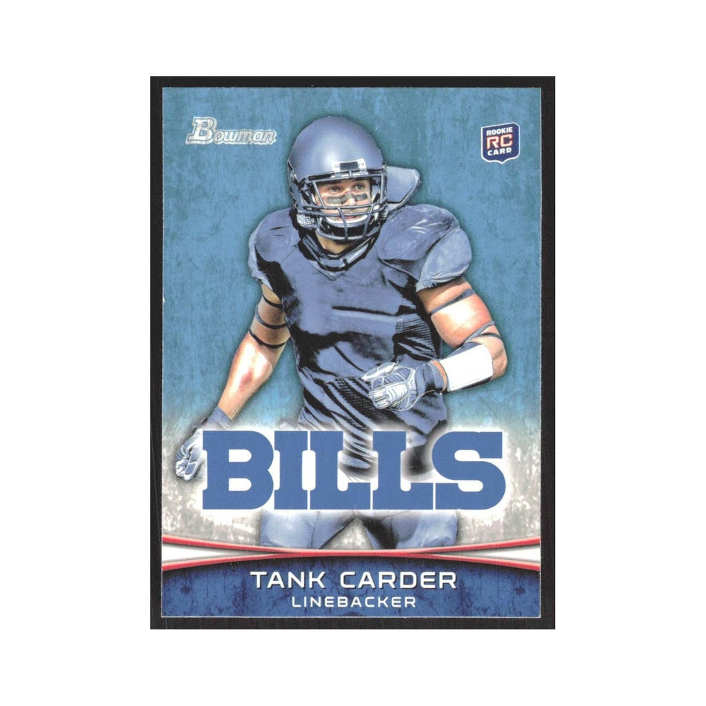 2012 Bowman Tank Carder RC Bills #108