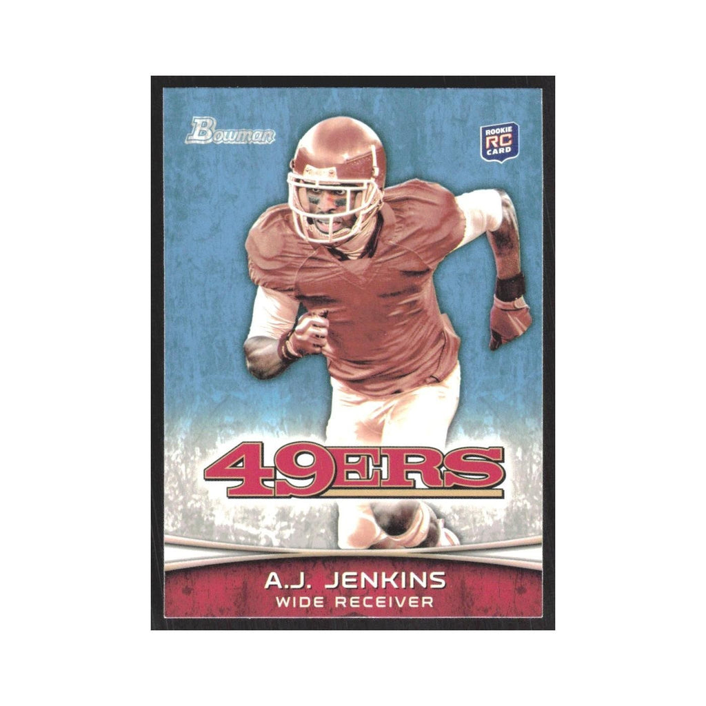 2012 Bowman A.J. Jenkins RC 49ers #151