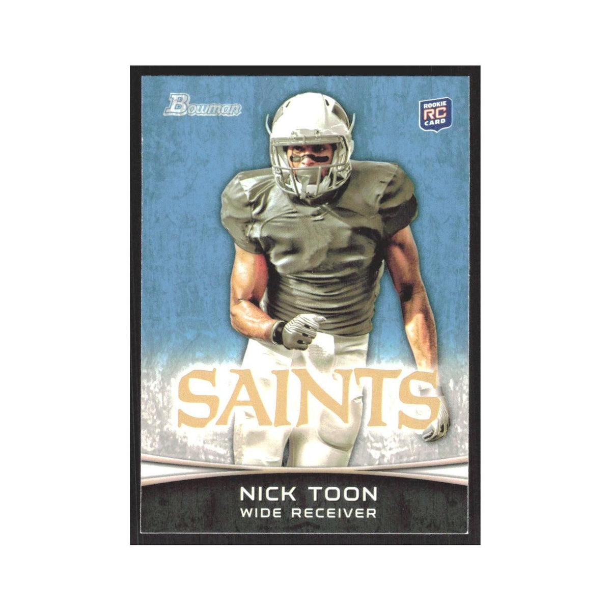 2012 Bowman Nick Toon RC Saints #117