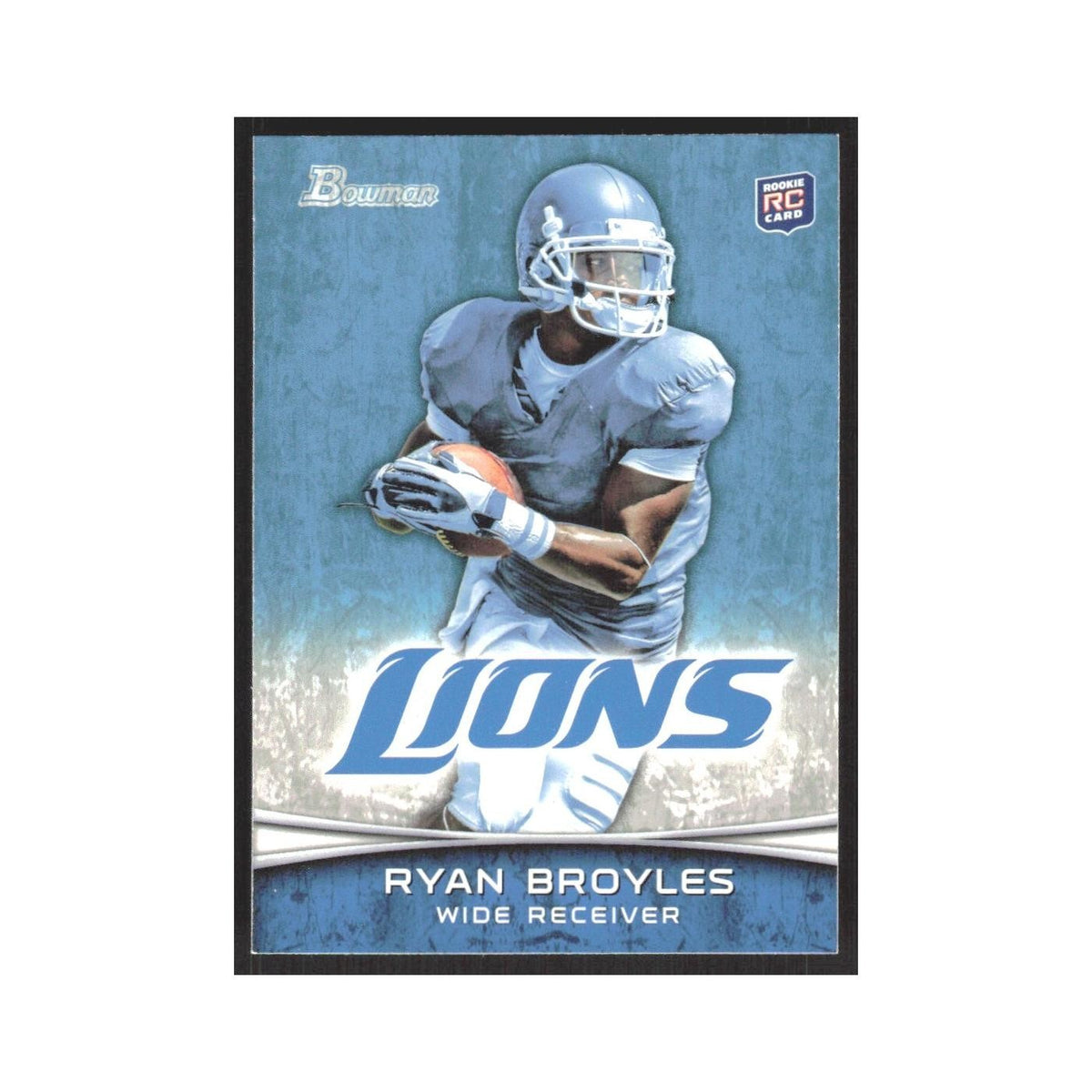 2012 Bowman Ryan Broyles RC Lions #197